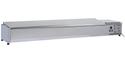 Diverso By Diamond Gekoelde Opzetvitrine 10x GN 1/4 - 150 Mm, met RVS Deksel - WR-SX20-C7