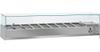 Diverso By Diamond Gekoelde Opzetstructuur 9x GN 1/3 - 150 Mm, met Glasopbouw - WR-SY20-V6