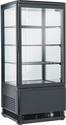 Diverso By Diamond Vitrine Tafelmodel Geventileerd, 4 Glazen Zijden, 4 Niveau, 80 Liter - 