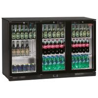 Flessenkoeler - Geforceerd - "Back Bar" - 3 Draaideuren - Diamond TAB3/D-N2