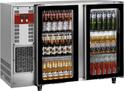 Flessenkoeler Rvs 2 Glazendeuren, 375 Liters | Diamond | TAVX/2G-R2