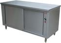 Verwarmde werktafelkast | Schuifdeuren | Standard Line | TE187/B | Diamond