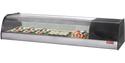 Gekoeld Uitstalraam Voor Sushi, Dubbele Geperforeerde Bodem (inclusief) - Diamond TR6-SH/R6