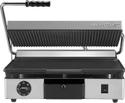 MilanToast Contactgrill Glad/Geribbeld - 420077