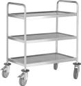 Pujadas Serveerwagen (Cap.3X 80X50Cm), RVS, 898036