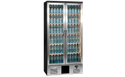 2-Deurs Koeling Antraciet Met Chroomstalen Glasdeur | Hoog | Gamko MG3/500GCS