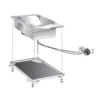 Gastro-Inox "drop-In" Friet Warmhoudapparaat, 40 Cm, Gastro-Inox 160.547