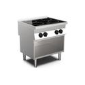 Mareno M0-700 Line Inductie Kookplaat 4 Kookzones, 80cm - Gastro-Inox 170.413