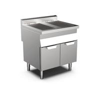 Mareno M0-700 Line Gasfriteuse 2x 15 Liter, 80cm - Gastro-Inox 170.422