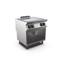 Mareno M1-900 Plancha Met 4 Vlakke Kookplaten - 80cm -  191.140