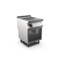 Mareno M1-900 Gasbakplaat Met 2/3 Gladde En 1/3 Geribbelde Verchroomde Plaat - 60cm -  191.216