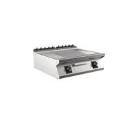 Mareno M1-900 Elektrische Bakplaat Met 2/3 Gladde En 1/3 Geribbelde Mat Verchroomde Plaat - 80cm -  191.253