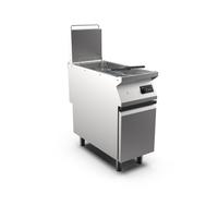 Mareno M1-900 Gasfriteuse 23 Liter - Digitaal Instelbaar Met Deur - 40cm -  191.402