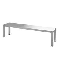 Gastro-Inox Etagère van RVS, 1500(l)x300(d)x350(h)mm - 303.306