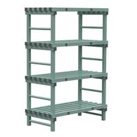 REA Eurostelling 4 Schappen 1200(l)x600(d)x1750(h)mm, Gastro-Inox 308.161