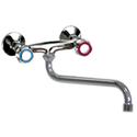 Gastro-Inox Duobloc Laag Muurmodel 18(Ø)mm Mengkraan 300mm, Gastro-Inox 402.207