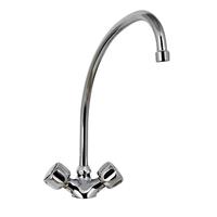 Gastro-Inox Monobloc Ø18mm Mengkraan Met Draaiknoppen, Lengte 200mm, Gastro-Inox 402.242