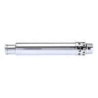 Gastro-Inox RVS Ø38mm Overlooppijp Met Filter, Lengte 230mm, Gastro-Inox 402.505