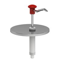 Emmerdispenser 5 Liter Met Drukknopbediening, Met RVS Deksel, Gastro-Inox 503.154