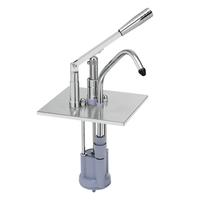 Sausdispenser Met Hevelbediening En GN 1/6 Bak Roestvrijstaal 18/10, Gastro-Inox 503.175