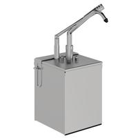 Sausdispenser Met Hevelbediening En GN 1/4 Bak Roestvrijstaal 18/10, Gastro-Inox 503.183
