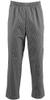 Whites Easyfit Teflon unisex koksbroek met kleine ruit zwart-wit XS | A026T-XS