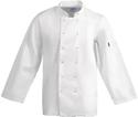 Whites Vegas koksbuis lange mouw wit M | A134-M