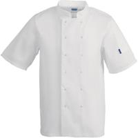 Whites Vegas koksbuis korte mouw wit XXL | A211-XXL