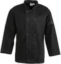 Whites Vegas unisex koksbuis lange mouw zwart S | A438-S