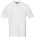 Unisex poloshirt | wit | maat L | A734-L