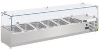 Polar G-Serie Koelvitrine 6x GN 1/4 - AB090