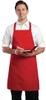 Colour by Chef Works halterschort rood - B196