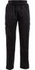 Chef Works unisex slim fit cargo broek zwart M | B222-M