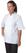 Whites Boston unisex koksbuis korte mouw wit M | B250-M 6