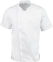Chef Works Springfield unisex koksbuis met rits wit S | B471-S