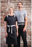 Whites Southside Denimbistroschort zwart |  B995