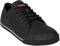 Slipbuster Veiligheidssneakers van Gerecyclede Microvezels Matzwart 37 - Slipbuster Footwear BA060-44
