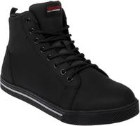 Slipbuster Gerecycleerde Microvezel Hoge Veiligheidslaarzen Matzwart 37 - Slipbuster Footwear BA061-45
