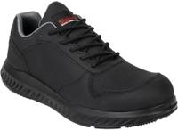 Slipbuster Sneakers van Gerecyclede Microvezels Matzwart 37 - Slipbuster Footwear BA063-41