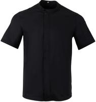 Southside Harlem Koksbuis met Korte Mouwen Zwart Maat L - BA115-L