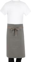 Khaki Southside Cotton Canvas Bistro Schort - BA164