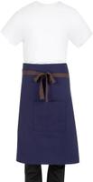 Southside Katoenen Canvas Bistro Schort Marine - BA165