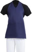 Whites Halterschort Met V-Hals en zak | Donkerblauw | BB137