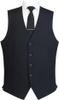 Herengilet 5 knopen zwart XS |  BB171-XS