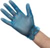 Vinyl Handschoenen Blauw | Gepoederd | Xl | Vogue | CB254-XL