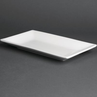Olympia Whiteware rechthoekige serveerschalen 25 x 15cm | CC894