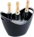 Champagne bowl zwart groot | CF311