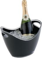 Champagne bowl zwart klein | CF312