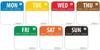 Vogue oplosbare voedselstickers set |  CF439
