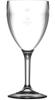 Wijnglas 310ml | CE-markering op 175ml en 250ml | polycarbonaat | Bbp | CG299